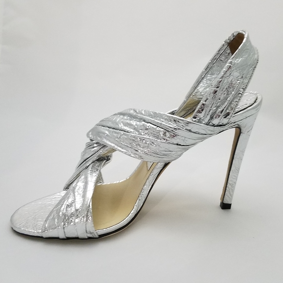 Jimmy Choo Shoes - New jimmy choo lalia silver sandals